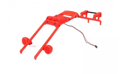 Baja Roll Nylon Roll Cage with LED - RED | Rovan Sports